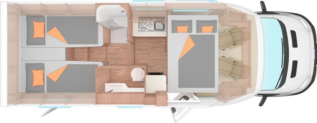 Weinsberg CaraSuite 700 MEG Ehemaliger Mietwagen