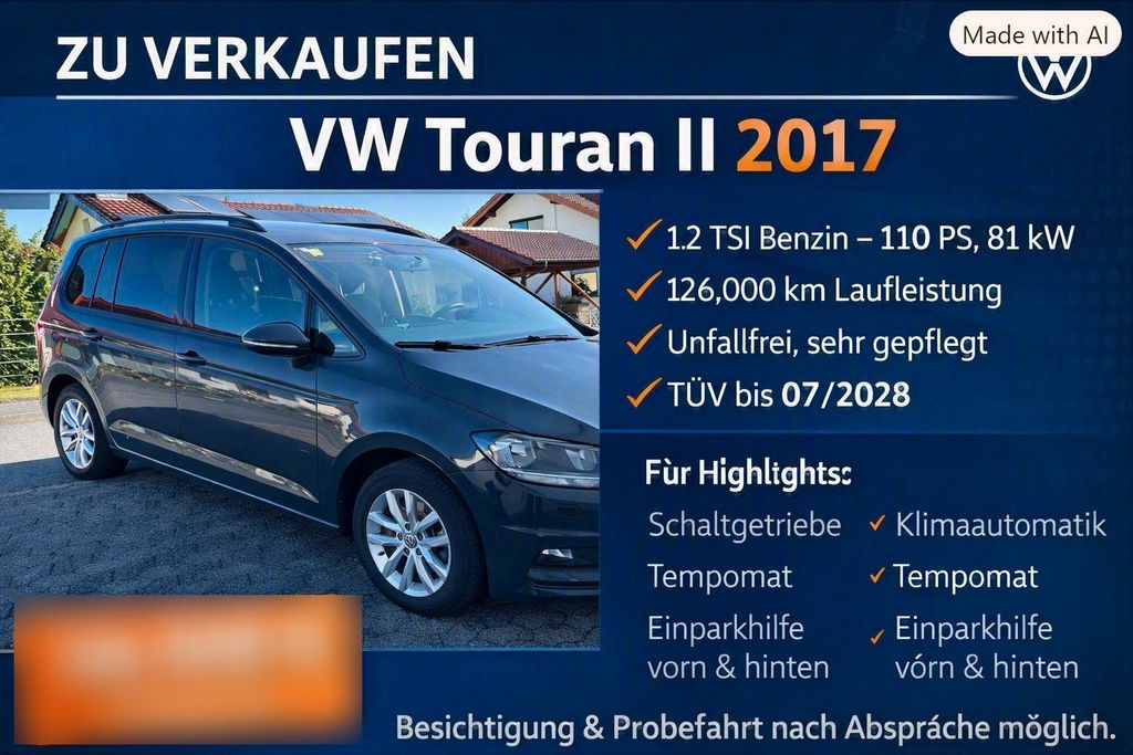 Image of Volkswagen Touran