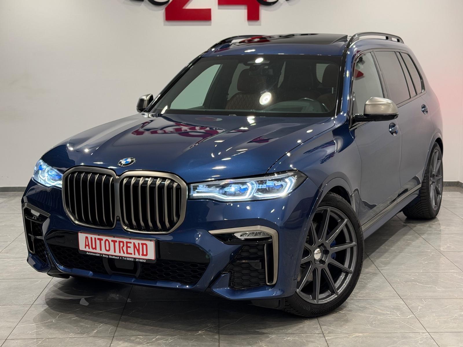 BMW X7 M50 d xDrive 6-SITZER PANO+TV+LUFT+LASER+HUD