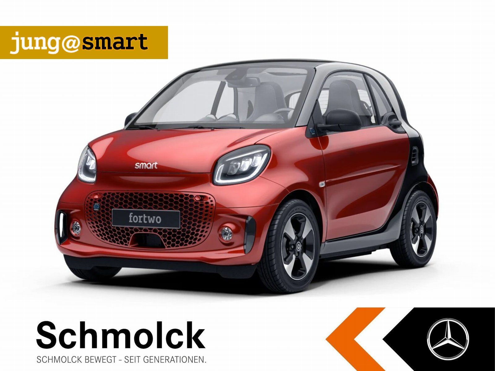 Smart fortwo EQ EXCLUSIVE+22KW+LED+PANO+KAMERA+SHZ+15"