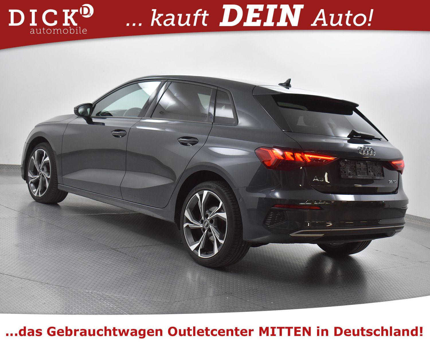 Fahrzeugabbildung Audi A3 SB Advanc 2X S LINE+ALCANT+SHZ+VIRTU+LED+18"
