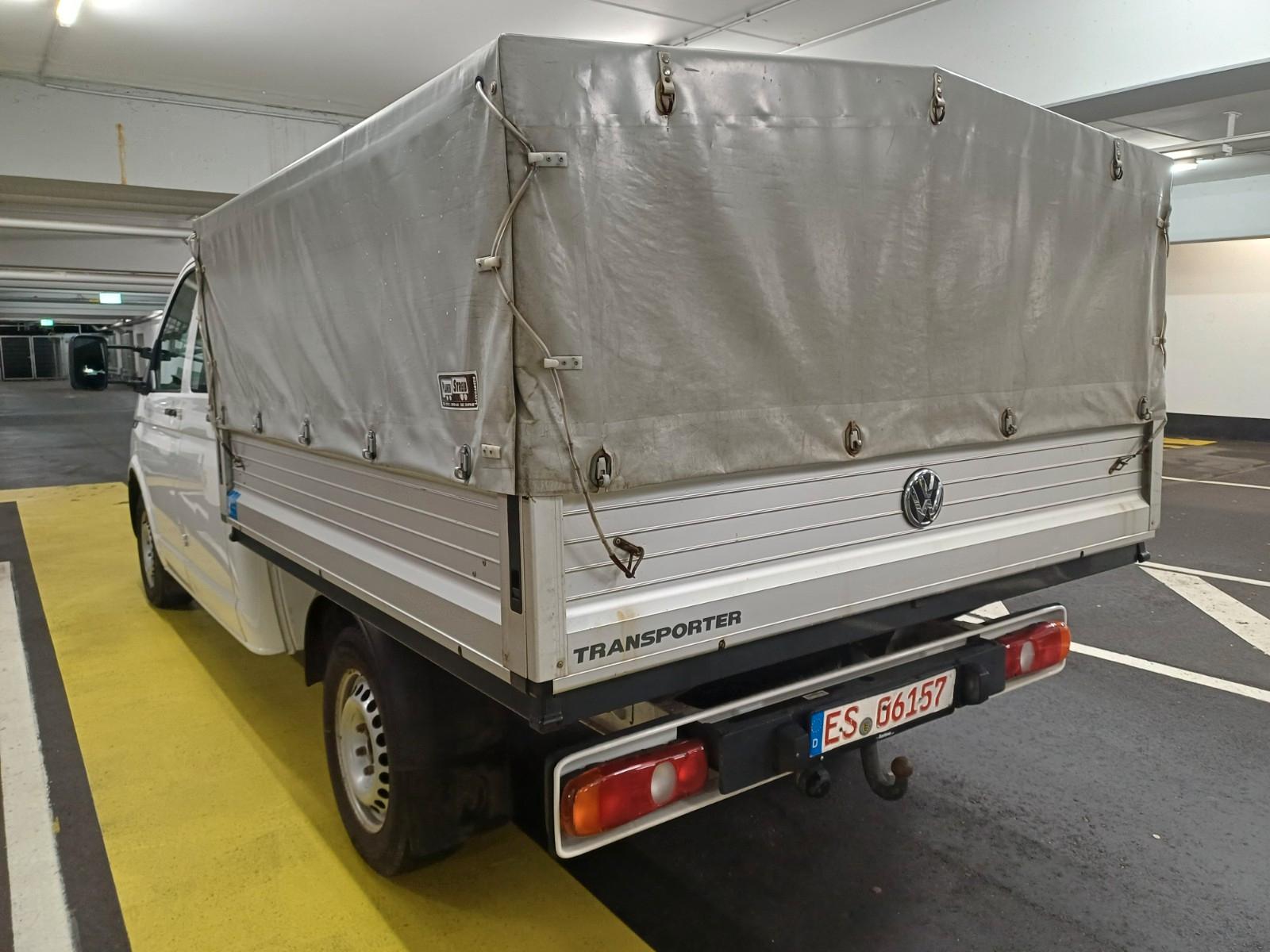Volkswagen T6 Transporter Doka Pritsche, StandHZG*Klima*AHK