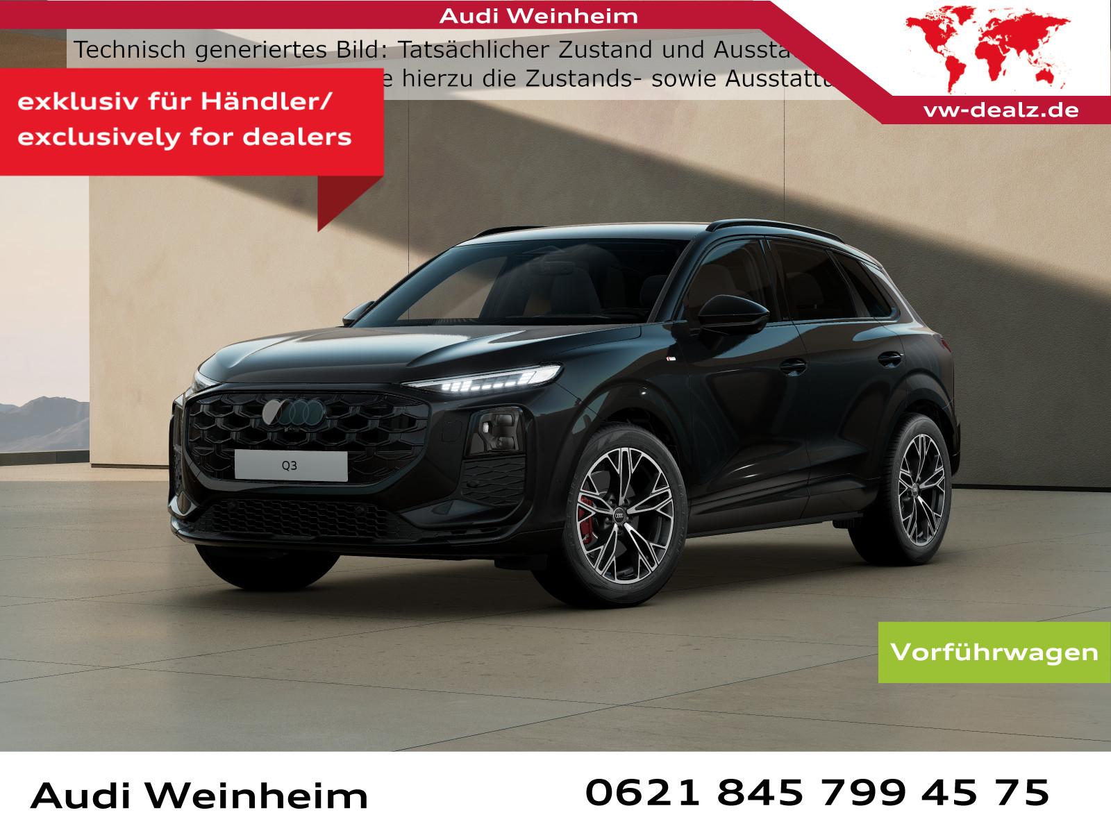 Audi Q3 2.0 TFSI 195 kW Matrix-LED PDC Navi uvm