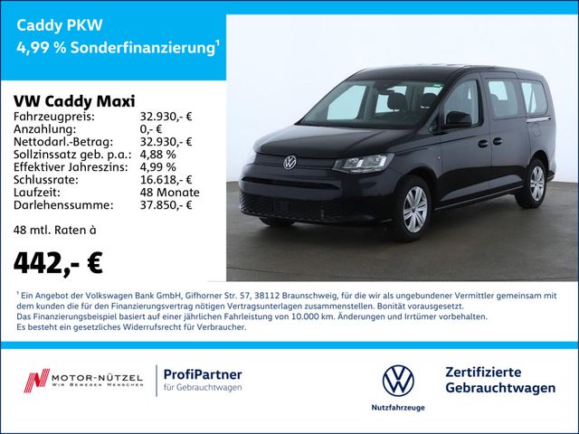 Volkswagen Caddy Maxi 2.0 TDI DSG SHZ+PDC+GRA+MFL+DAB+7-SI