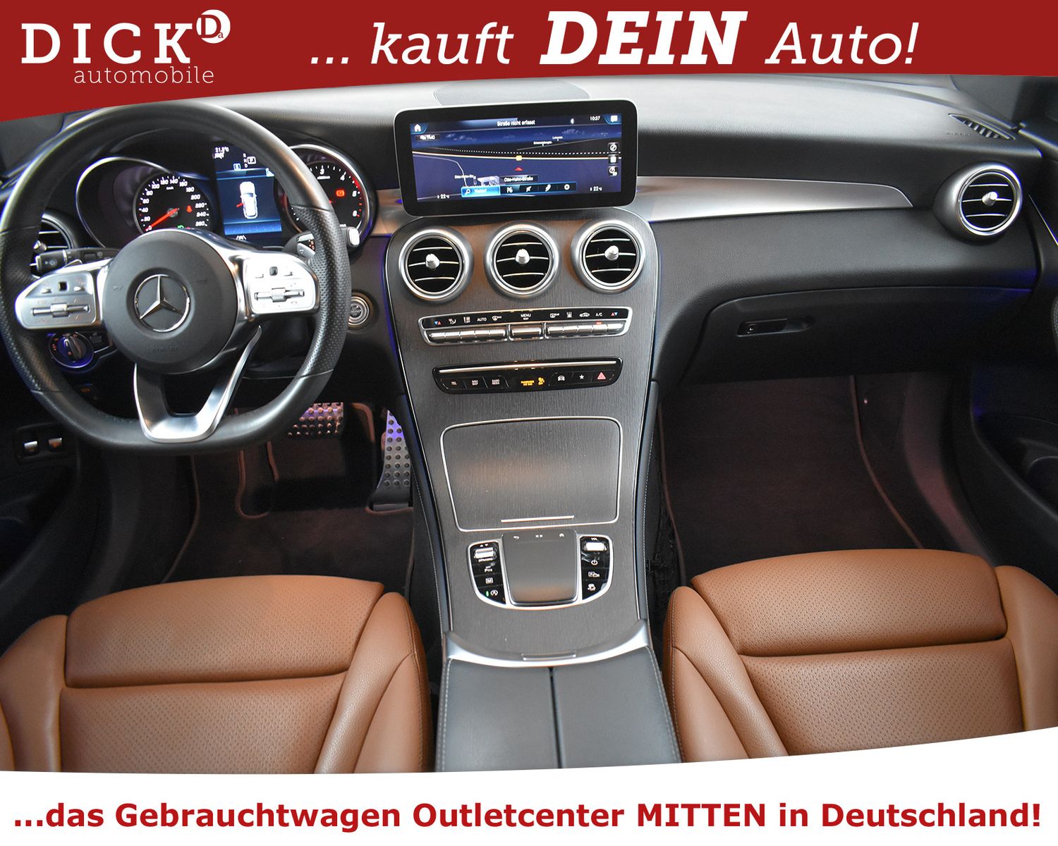 MERCEDES-BENZ GLC300d 4M AMG Line NIGHT+BURMES+STDHZ+AHK+MUTIB - Image 8