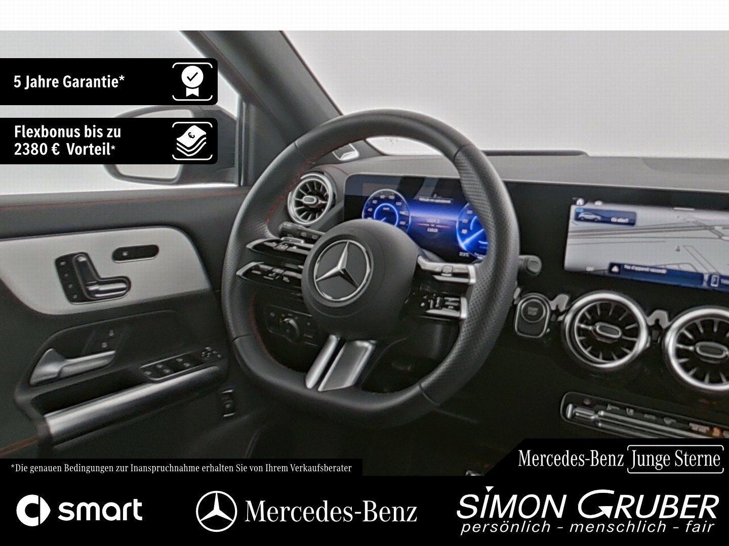 Fahrzeugabbildung Mercedes-Benz EQA 300 4M AMG Night Pano Burm HUD 360 Memory