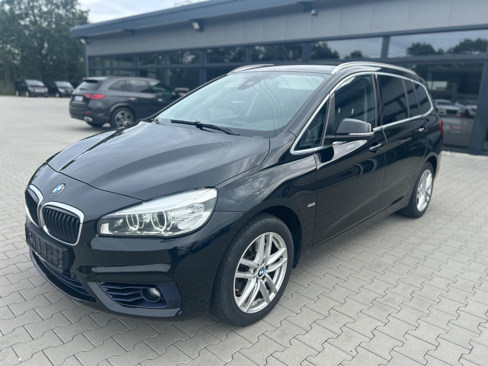 BMW Gran Tourer 220i Sport Line -7Sitze-RFK-LED-17Z