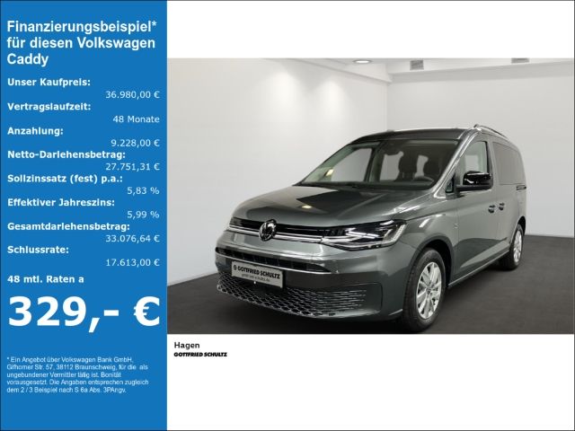 Volkswagen Caddy Life 5-Sitzer 2 0 l 75 kW TDI EU6 SCR 6-Ga