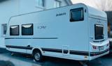 Dethleffs C-Joy 480 QLK sucht neue Familie - Dethleffs Heckgarage Wohnwagen