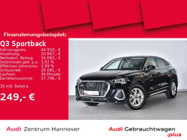 Audi Q3 Sportback S line 40 TDI quattro Matrix AHK Ka