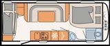Dethleffs Camper FMK 560 Modell 2017 - Dethleffs Etagenbett Wohnwagen