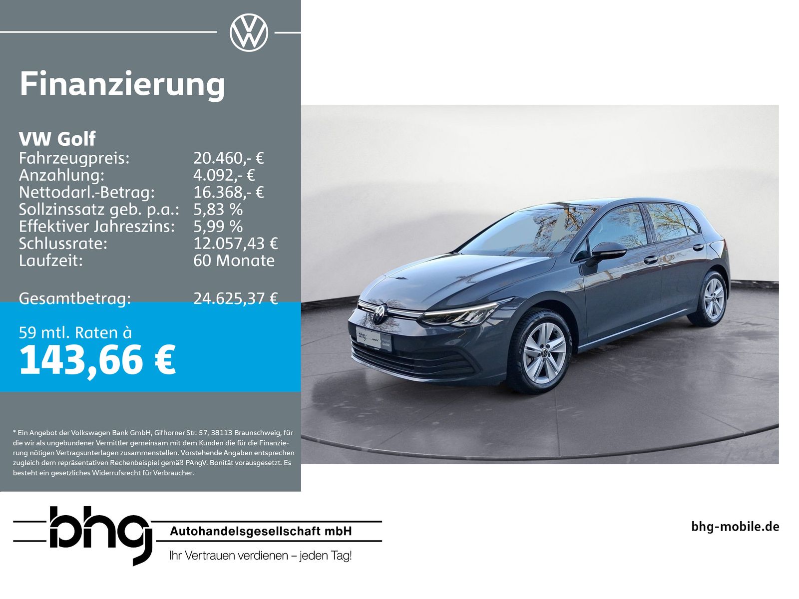 Volkswagen Golf 2.0 TDI *LIFE* #NAVIGATION #APP-CONNECT #AL