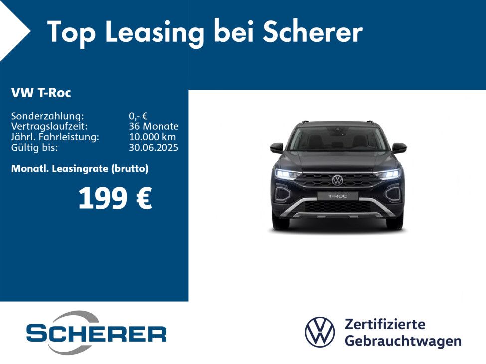 Volkswagen T-Roc 1.0 TSI Life LED NAVI CarPlay Climatronic