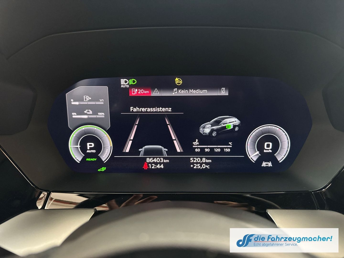 Fahrzeugabbildung Audi A3 Sportback 40 TFSI e AHK-abnehmbar Digitales