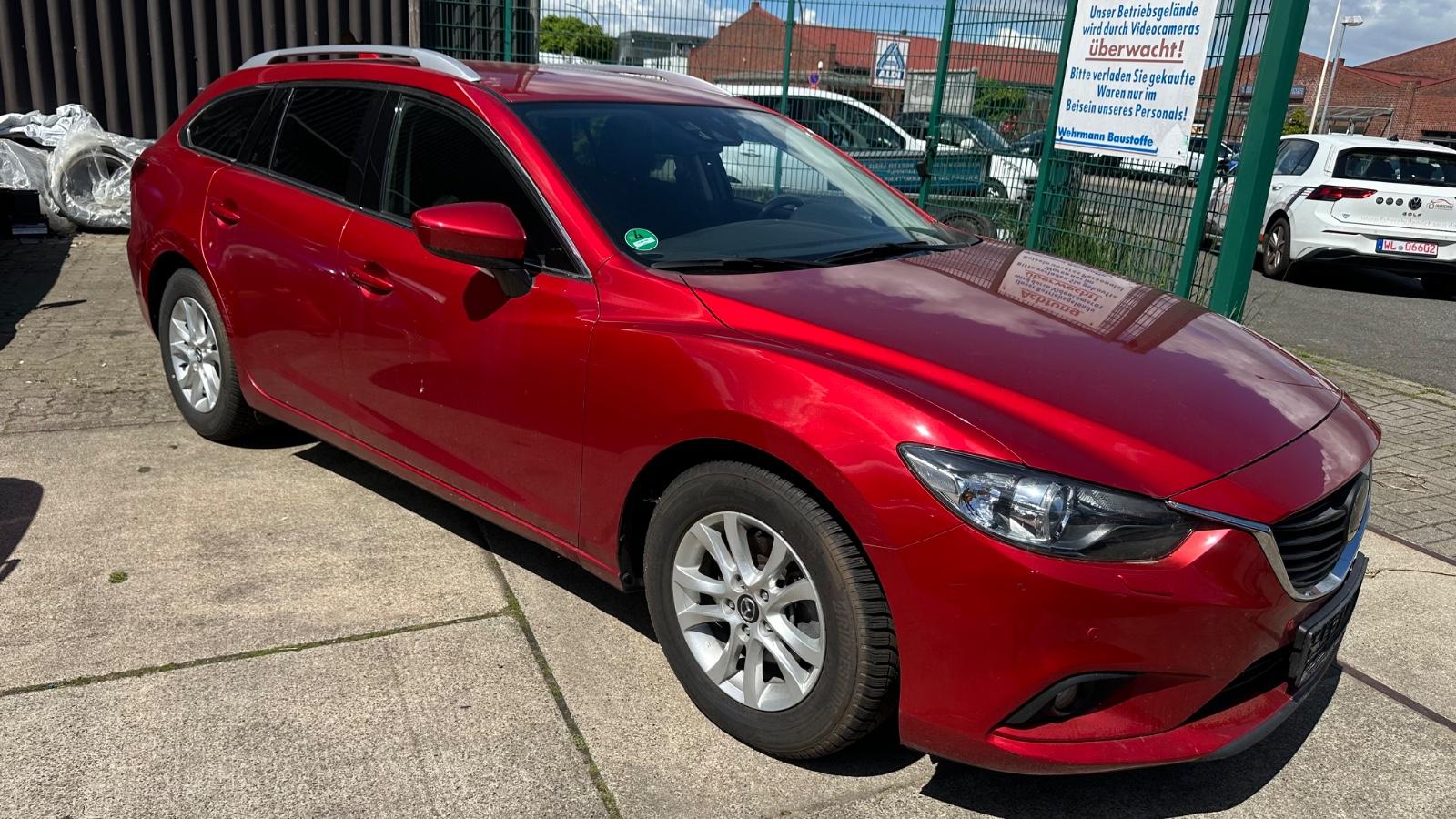 Mazda 6 Kombi Sports-Line2,2*AUTOMATIK*EURO 6*TÜV 7/27