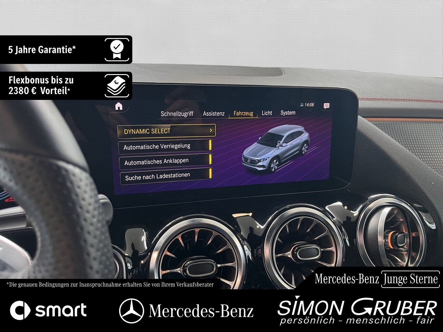 Fahrzeugabbildung Mercedes-Benz EQA 300 4M AMG Night Ambi KeyGO LED Kamera