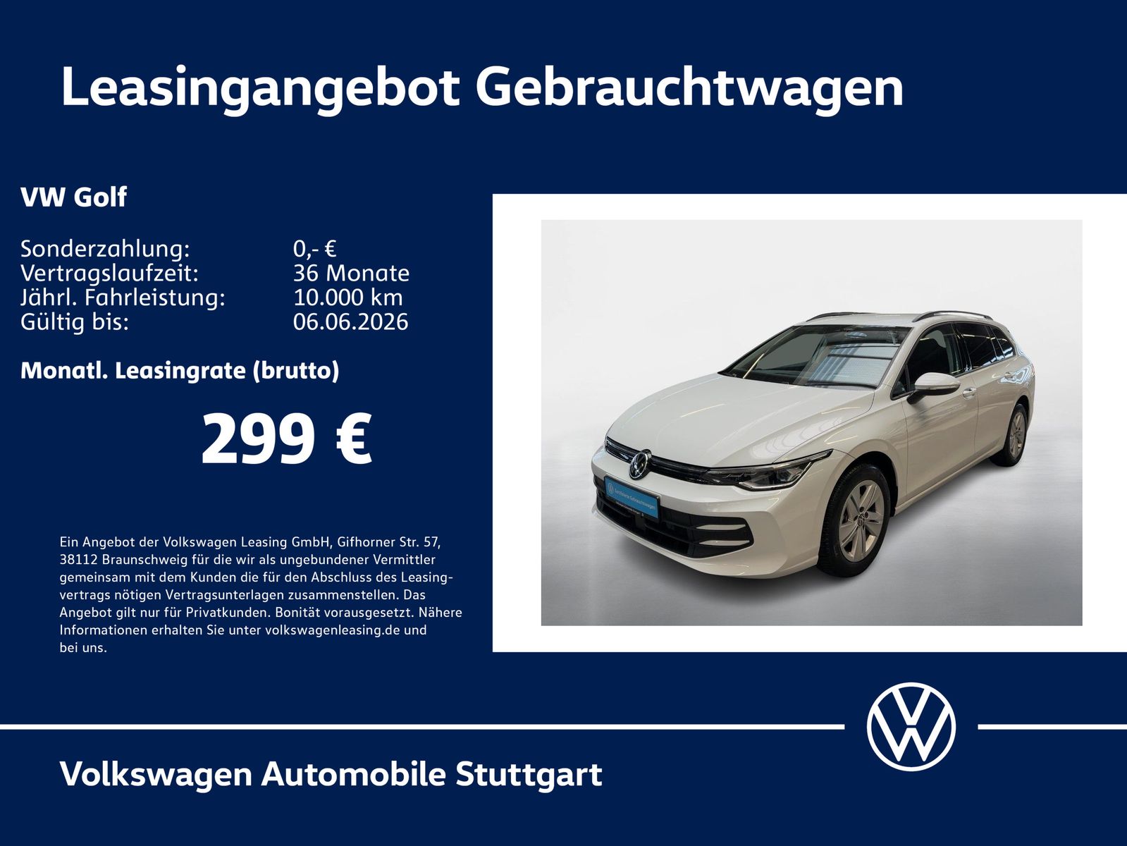 Volkswagen Golf 8 Variant Life 1.5 TSI DSG Navi Kamera
