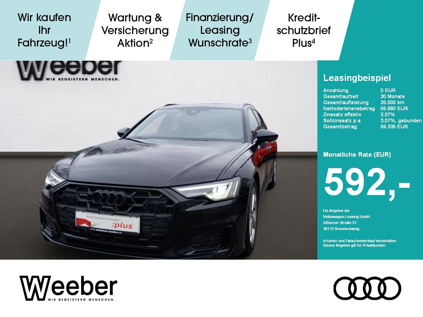 Audi A6 Avant quattro S line *AHK*BLACKSTYLE*HUD*PANO