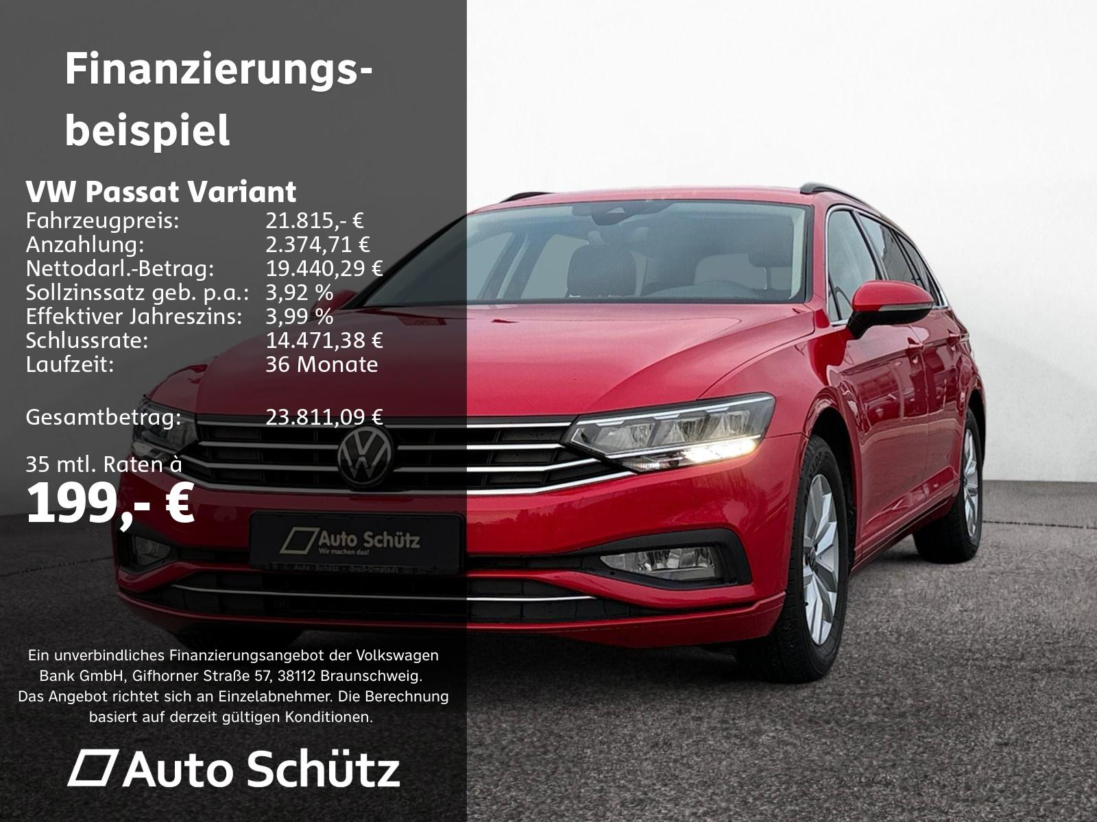 Volkswagen Passat Variant 2.0 TDI Business+NAVI+LED+RFK+ACC