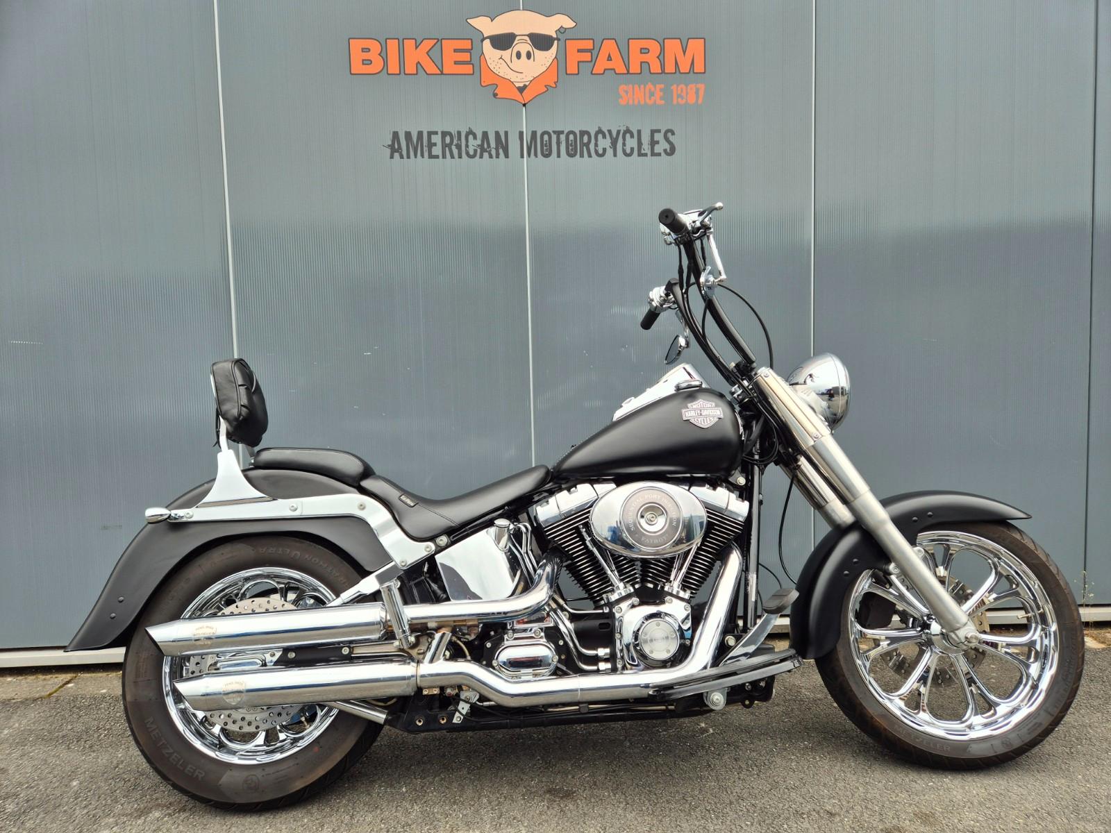 Harley-Davidson FLSTF °°FAT BOY CHOPPER°° 'O6 -PENZL AUSPUFF-