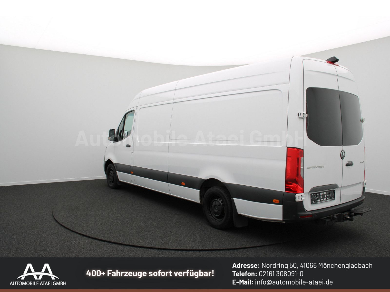 Fahrzeugabbildung Mercedes-Benz Sprinter 316 Automat. MAXI+AHK 3,5t+KAMERA 3724