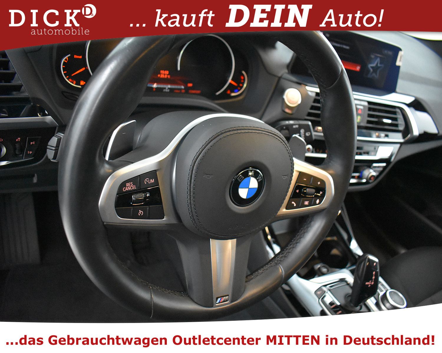 BMW X3 xDr 20d Aut Advan NAVI+KAM+LED+HIFI+SHZ+M19" - Image 15