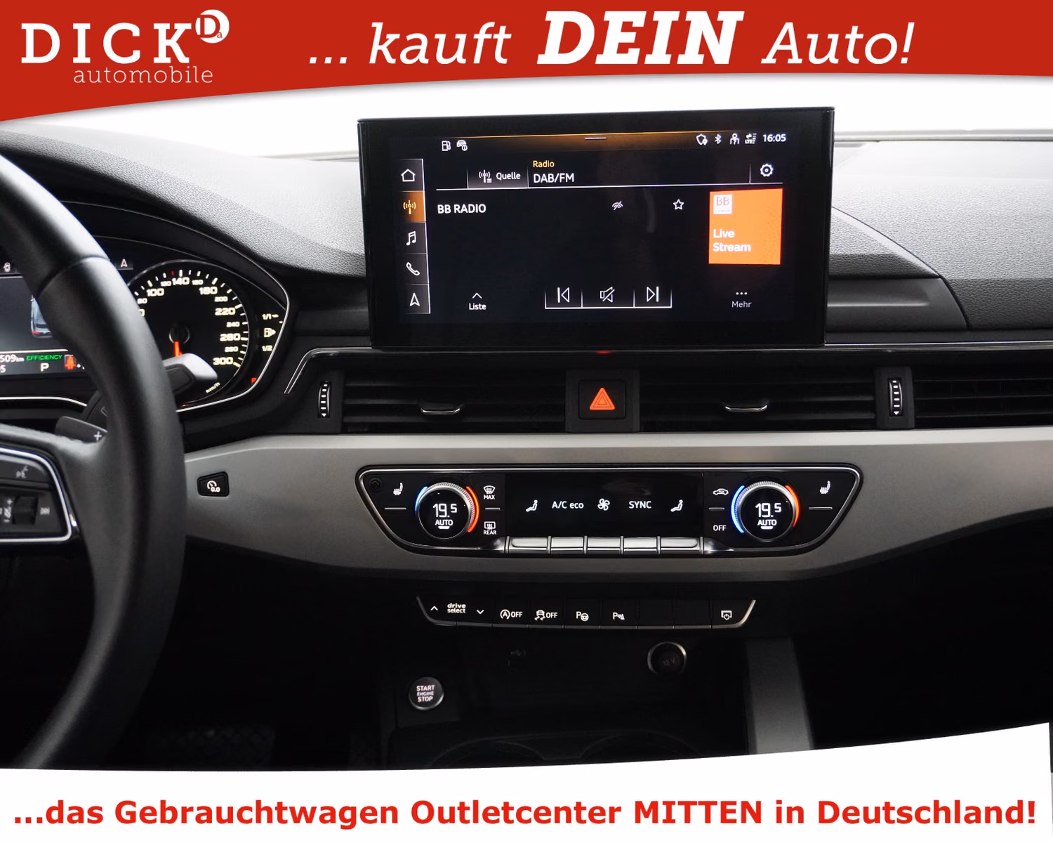 Audi A5 SB 40d S LINE SPORT 5SI+LEDER+SHZ+NAV+KAM+LED, миниатюра 17