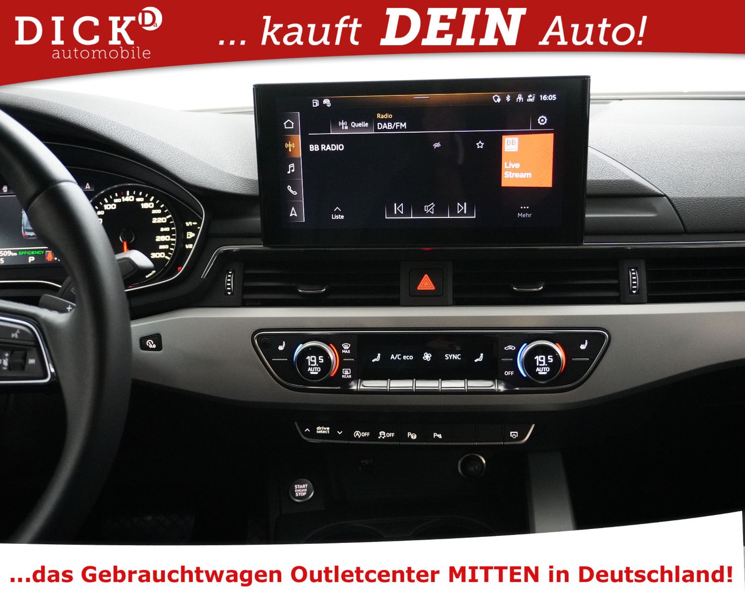 Fahrzeugabbildung Audi A5 SB 40d S LINE SPORT 5SI+LEDER+SHZ+NAV+KAM+LED
