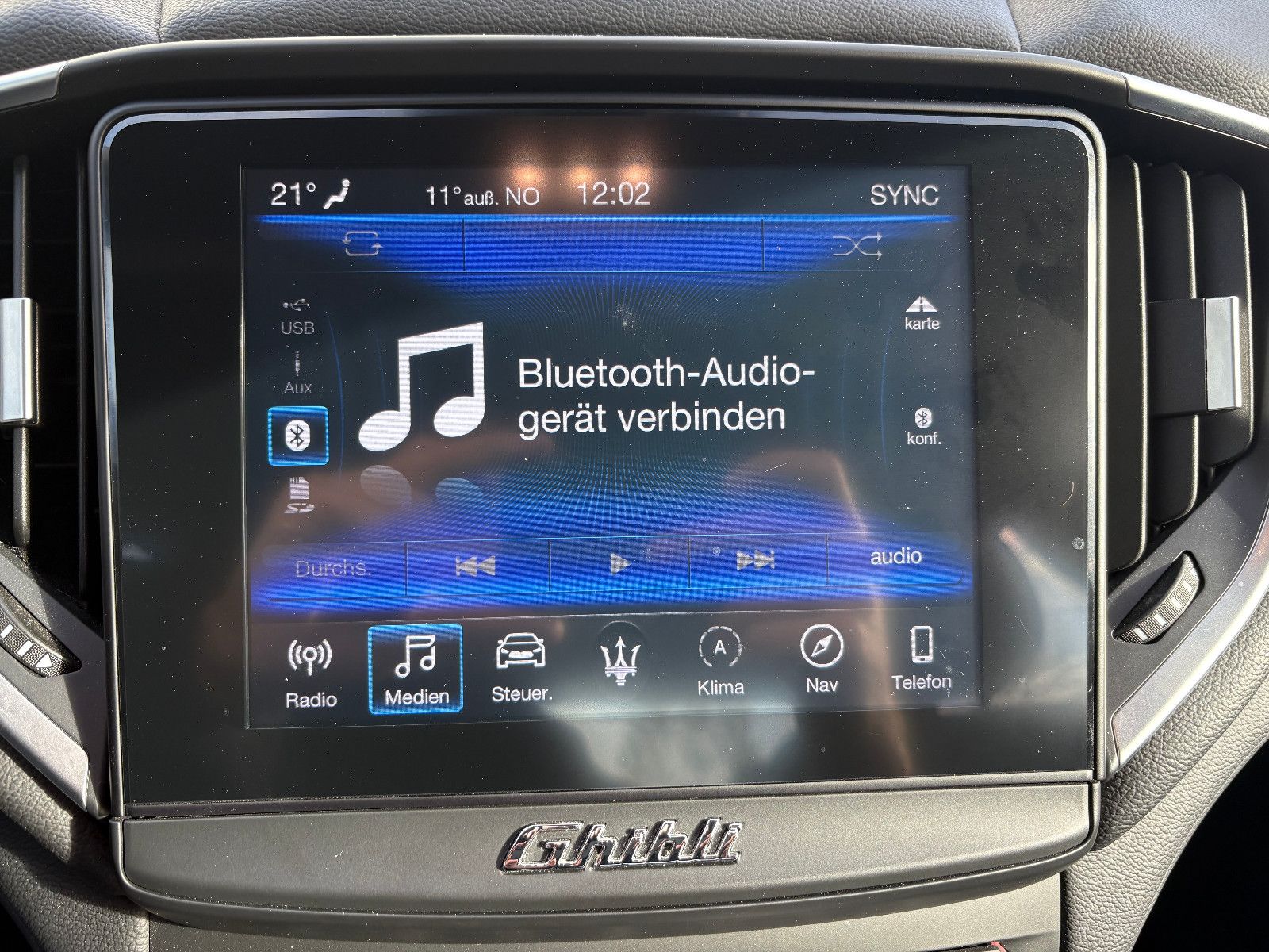 Fahrzeugabbildung Maserati Ghibli Diesel/FACELIFT/KAMERA/NEUES-MODELL