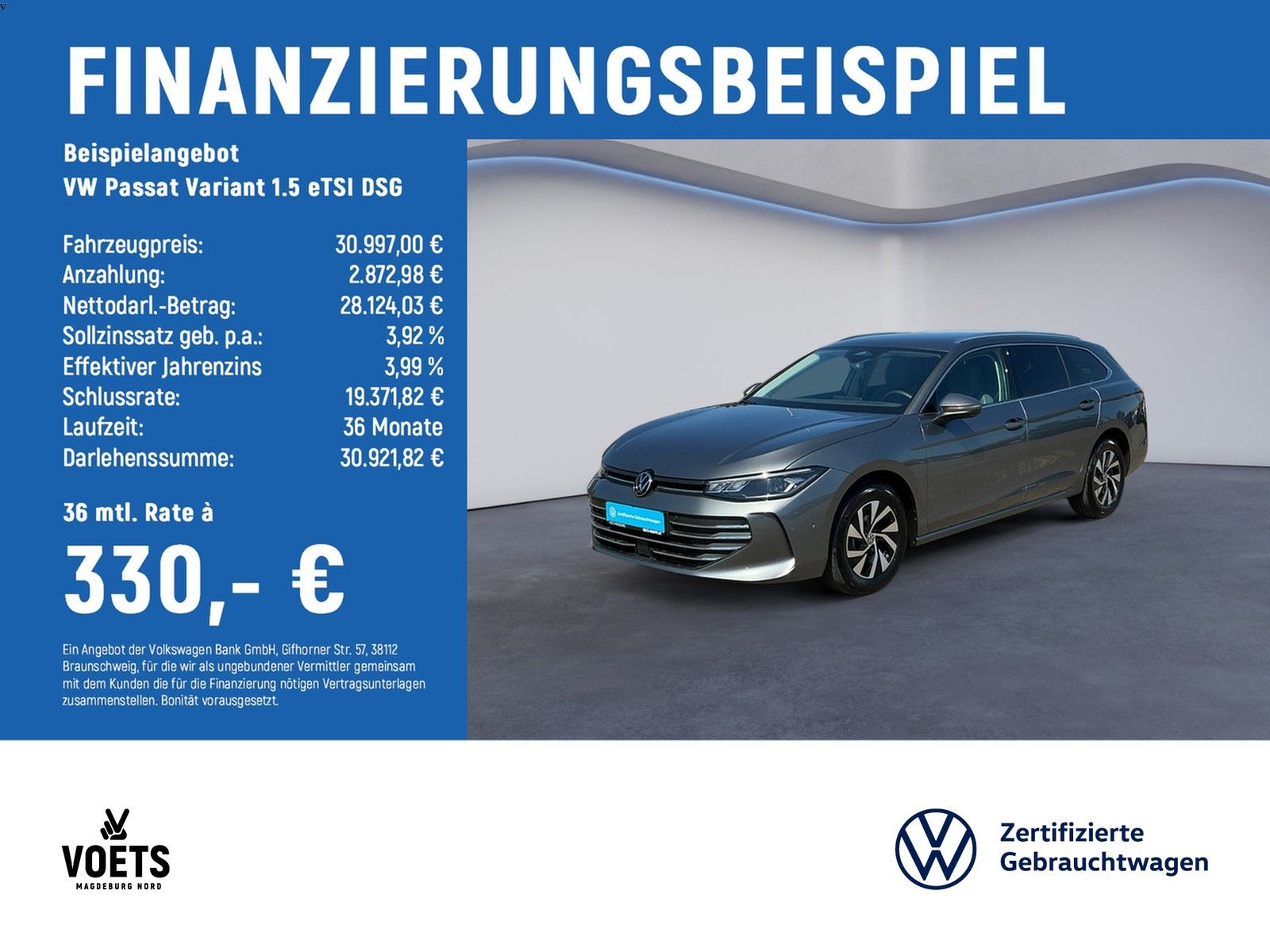 Volkswagen Passat Variant 1.5 eTSI DSG Business LED NAVI foto 1
