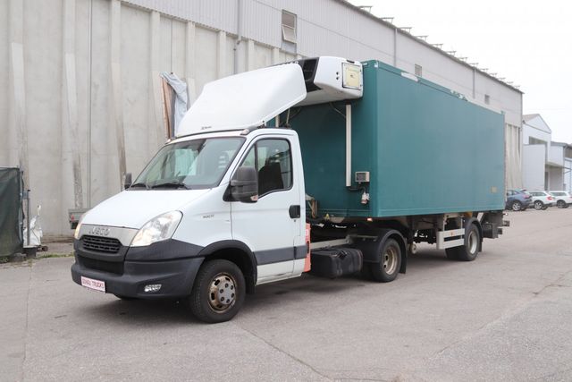 Iveco Daily 50C17 SZM + Auflieger STU SA75 Supra 450 