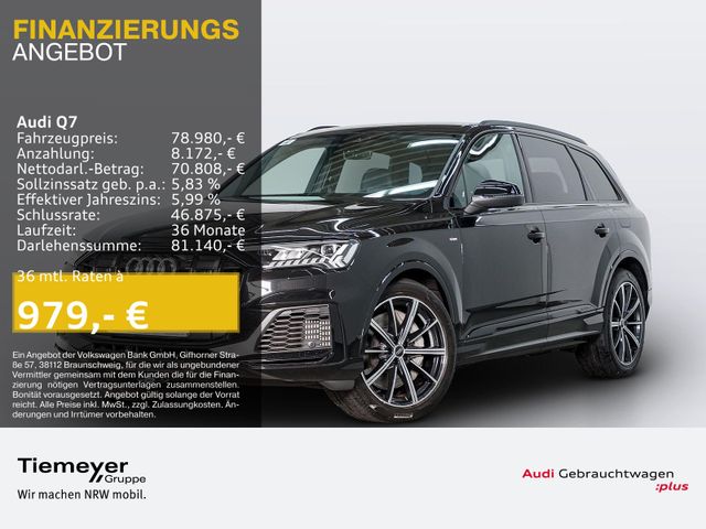 Audi Q7 55 TFSIe Q 2x S LINE LM21 MATRIX HuD 2xASSIST