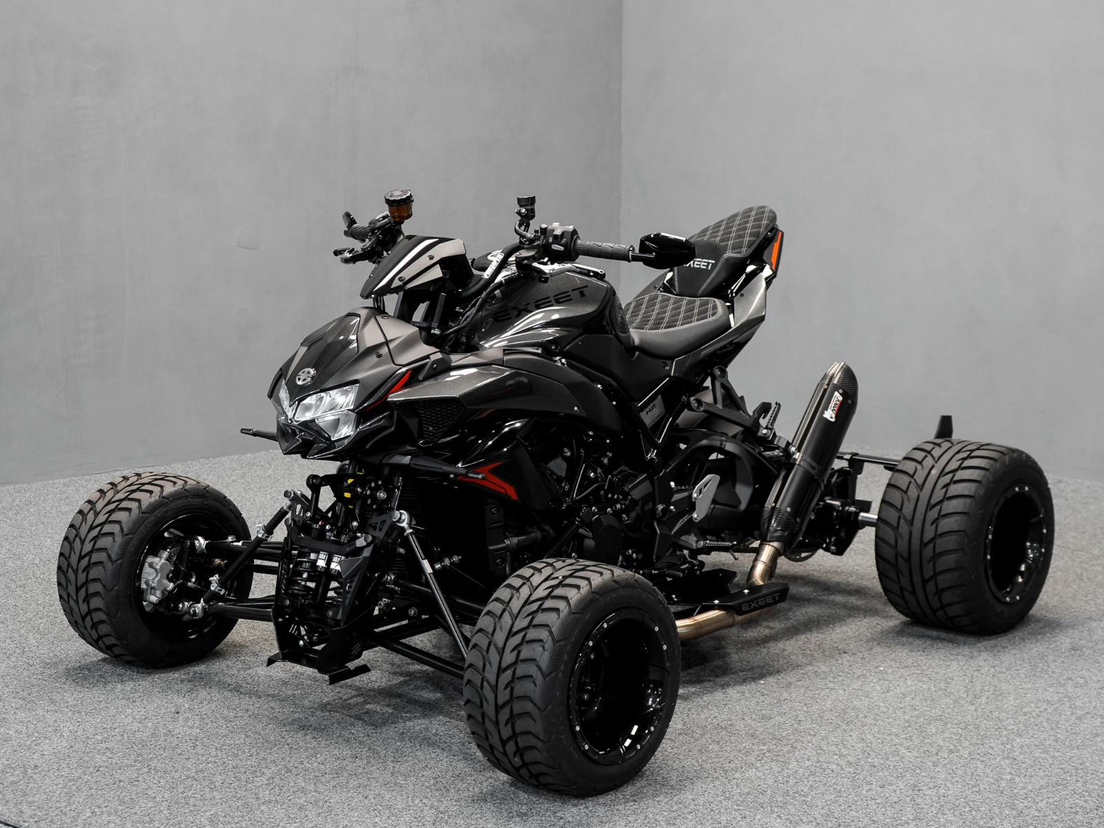 Kawasaki Exeet H2 Blackbull Hyper Quad 200PS Kompressor