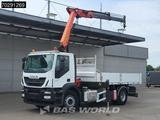 Iveco Stralis 310 4X2 Palfinger PK14002EH Crane Tipper - Iveco Diesel Dreiseitenkipper Doppelkabine