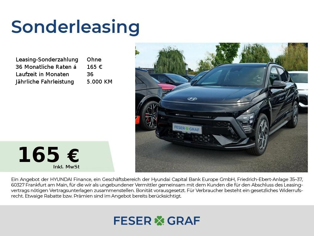 Hyundai Kona N-LINE NAVI LED SHZ LHZ CARPLAY KAMERA