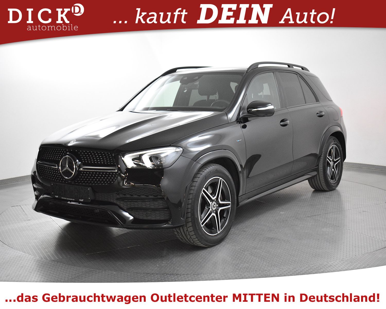 Fahrzeugabbildung Mercedes-Benz GLE350de 2X AMG Line NIGHT+AIRM+PANO+STNDHZ+360+