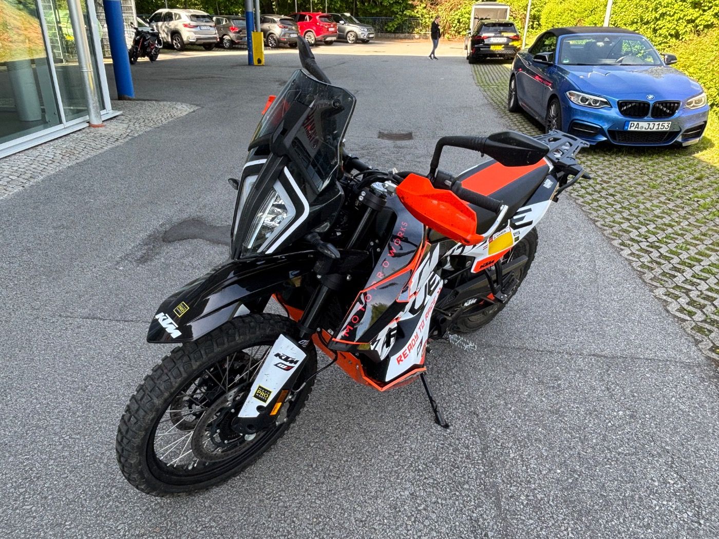 Fahrzeugabbildung KTM 790 Adventure Quickshifter, viel Zubehör