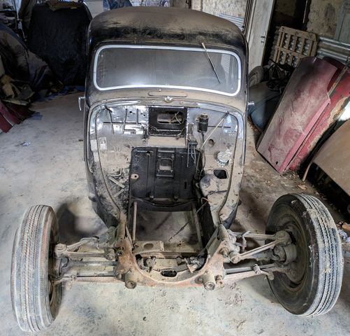 Citroën Traction Avant 11 BN, Scheunenfund