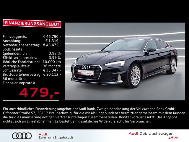 Audi A5 Sportback 40 TFSI qu S line MATRIX Advanced