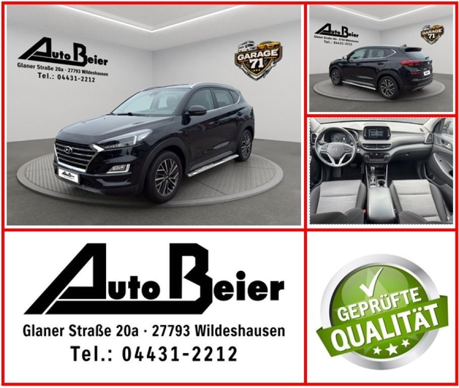 Hyundai Tucson blue 1.6 CRDi 2WD DCT Style*8-fach-Alu*