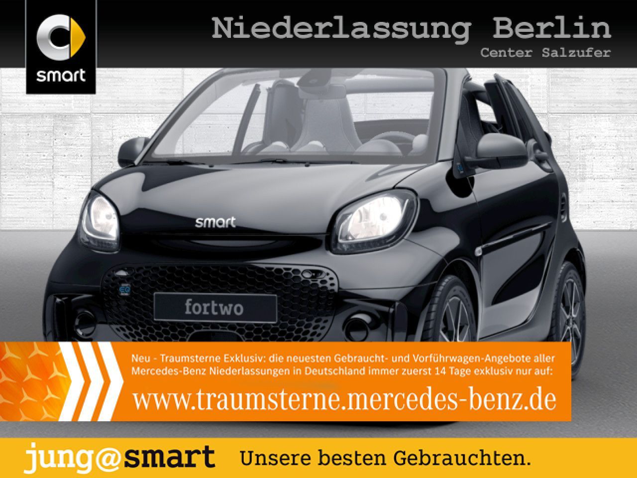Smart fortwo EQ cabrio/Passion/+Paket/Advan/Tempo/1.Hd