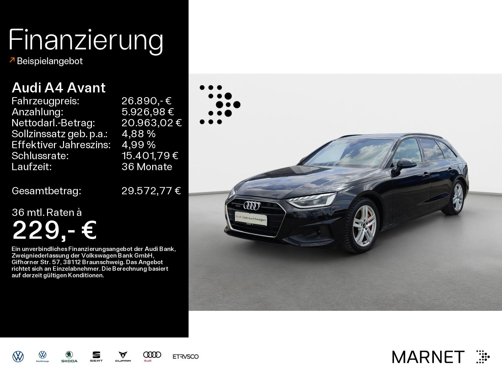 Audi A4 Avant 40 TDI quattro S line*Navi*LED*Alu*AHK*