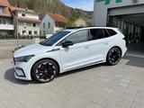 Skoda Enyaq 80X Sportline AHK EHK Pumpe Matr Navi Pano - weiße Skoda Enyaq