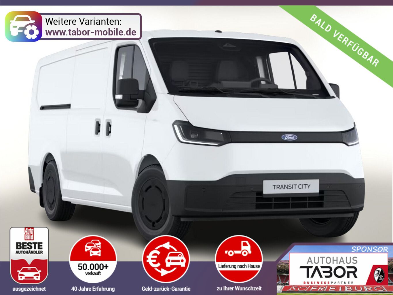 Ford Transit City 56kWh L1H1 Trend ACC Kam UVP-32%*