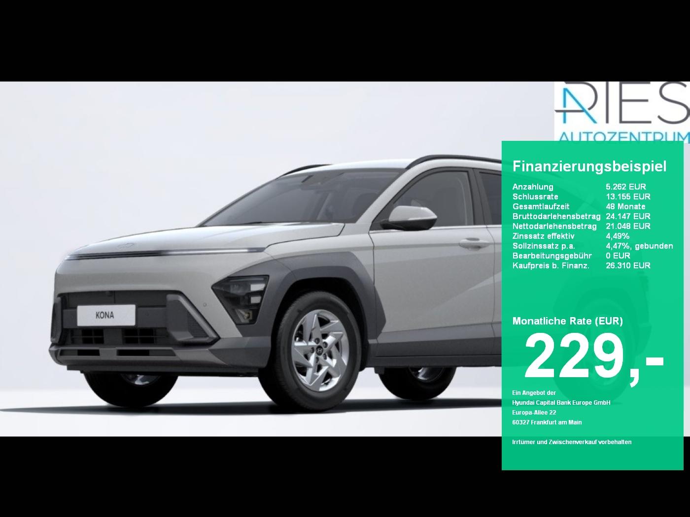 Hyundai KONA SX2 1.6 T-GDI 360*KlimaA*LED*Navi*SHZ*ACC