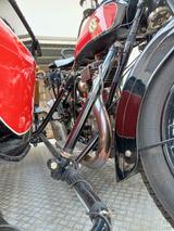 NSU 501 T Blockmodell mit Beiwagen Dessauer   - Motorrad mit Beiwagen