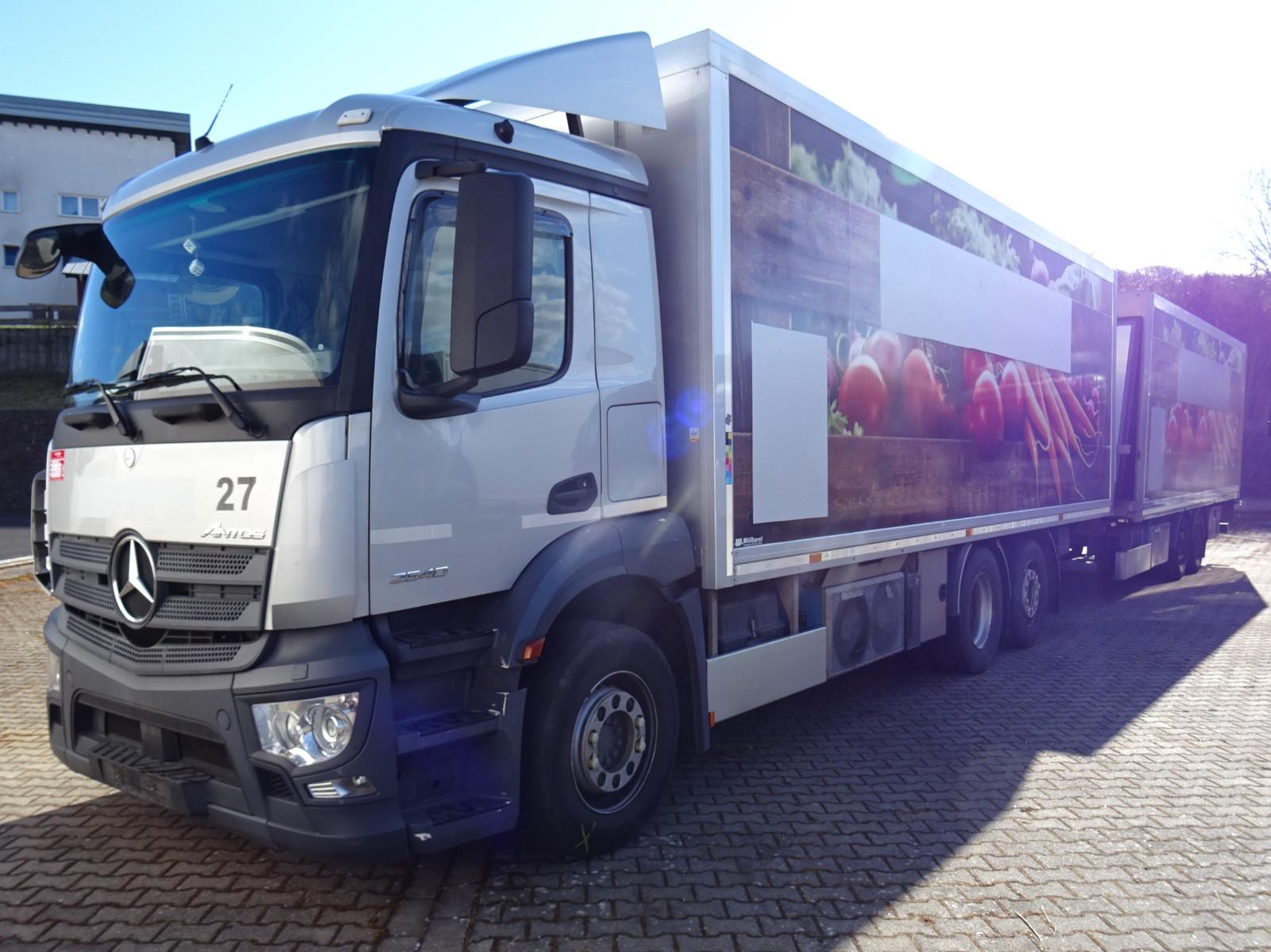 Mercedes-Benz 2540 Antos*Durchladbar*Frigoblock*2x LBW*kpl Zug