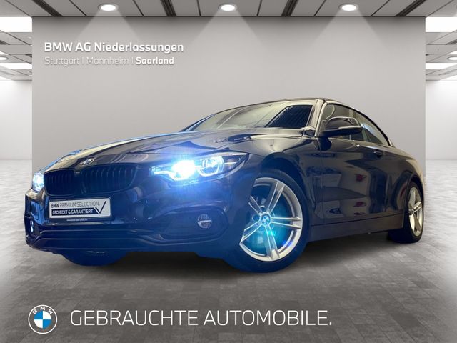 BMW 420i Cabrio Sport Line Navi Harman/K Kamera LED