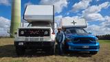 Andere Trucks sind Spielzeug! GMC V8 GIGANT &Wohnkabine - Benzin Wohnmobil Pickup