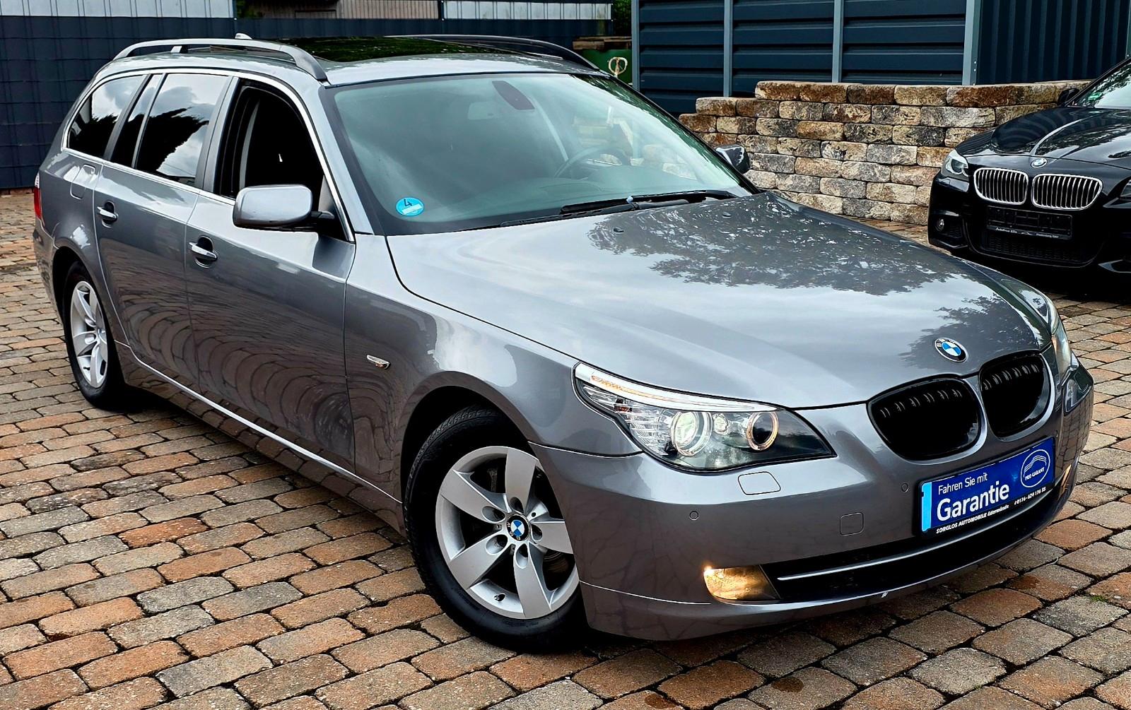 BMW 520 2008 — rear view